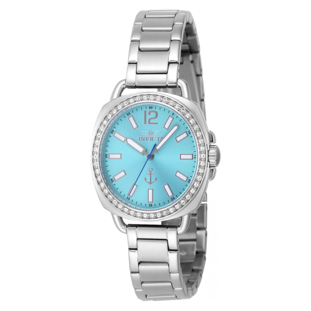 RELOJ  PARA MUJER INVICTA OCEAN VOYAGE 48696 - ACERO