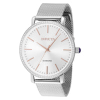 RELOJ  PARA MUJER INVICTA ELITE DIAMOND 48747 - ACERO