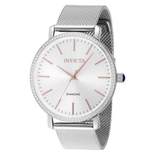 RELOJ  PARA MUJER INVICTA ELITE DIAMOND 48747 - ACERO