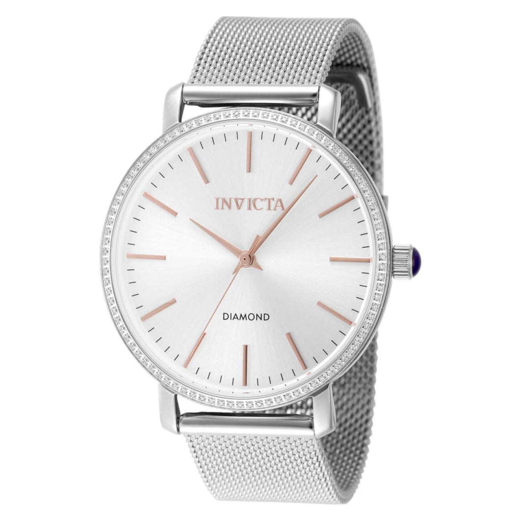 RELOJ  PARA MUJER INVICTA ELITE DIAMOND 48747 - ACERO