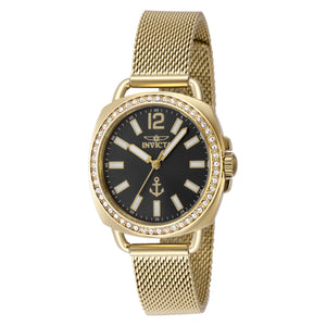 RELOJ  PARA MUJER INVICTA OCEAN VOYAGE 48837 - ORO