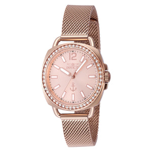 RELOJ  PARA MUJER INVICTA OCEAN VOYAGE 48838 - ORO ROSA