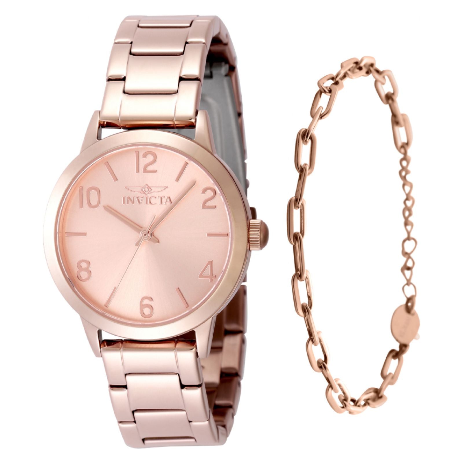 RELOJ PARA MUJER INVICTA WILDFLOWER 49087 - ORO ROSA