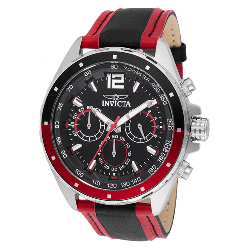 RELOJ CLÁSICO PARA HOMBRE INVICTA INVICTA RACING 49355 - ROJO, NEGRO