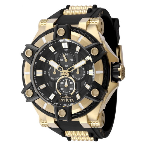 RELOJ DEPORTIVO PARA HOMBRE INVICTA BOLT 49407 - NEGRO, DORADO