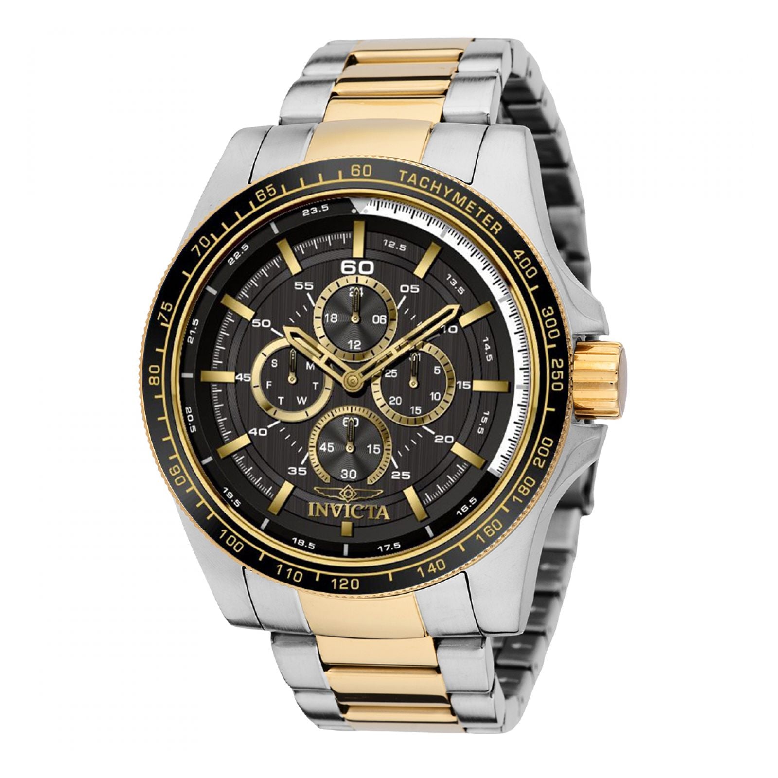 RELOJ  PARA HOMBRE INVICTA SPEEDWAY 49419 - GOLD, STEEL