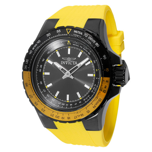 RELOJ DEPORTIVO PARA HOMBRE INVICTA AVIATOR 49654 - AMARILLO