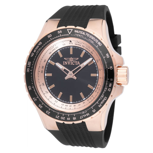 RELOJ DEPORTIVO PARA HOMBRE INVICTA AVIATOR 49659 - NEGRO