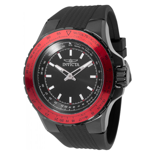 RELOJ DEPORTIVO PARA HOMBRE INVICTA AVIATOR 49665 - NEGRO