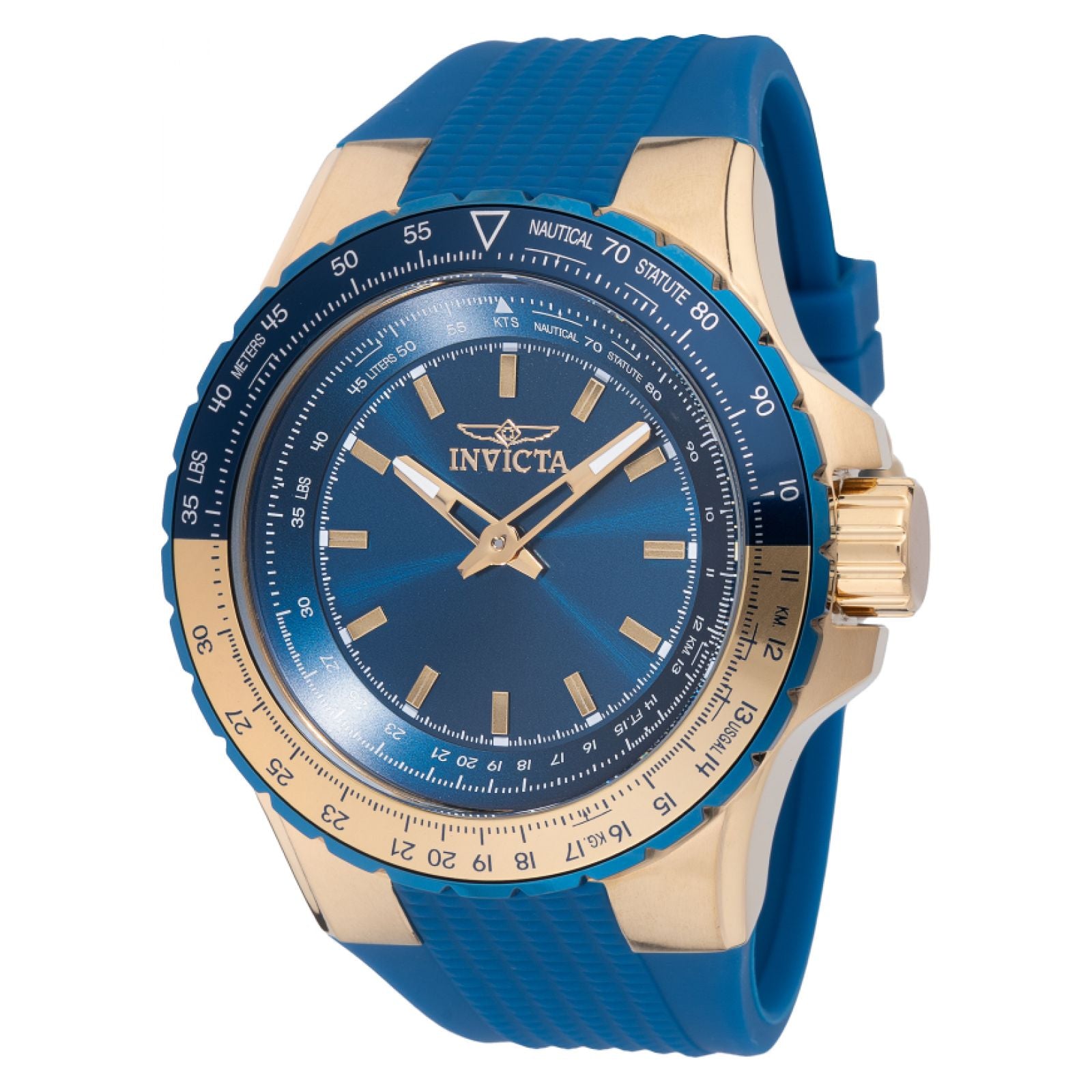 RELOJ DEPORTIVO PARA HOMBRE INVICTA AVIATOR 49668 - AZUL