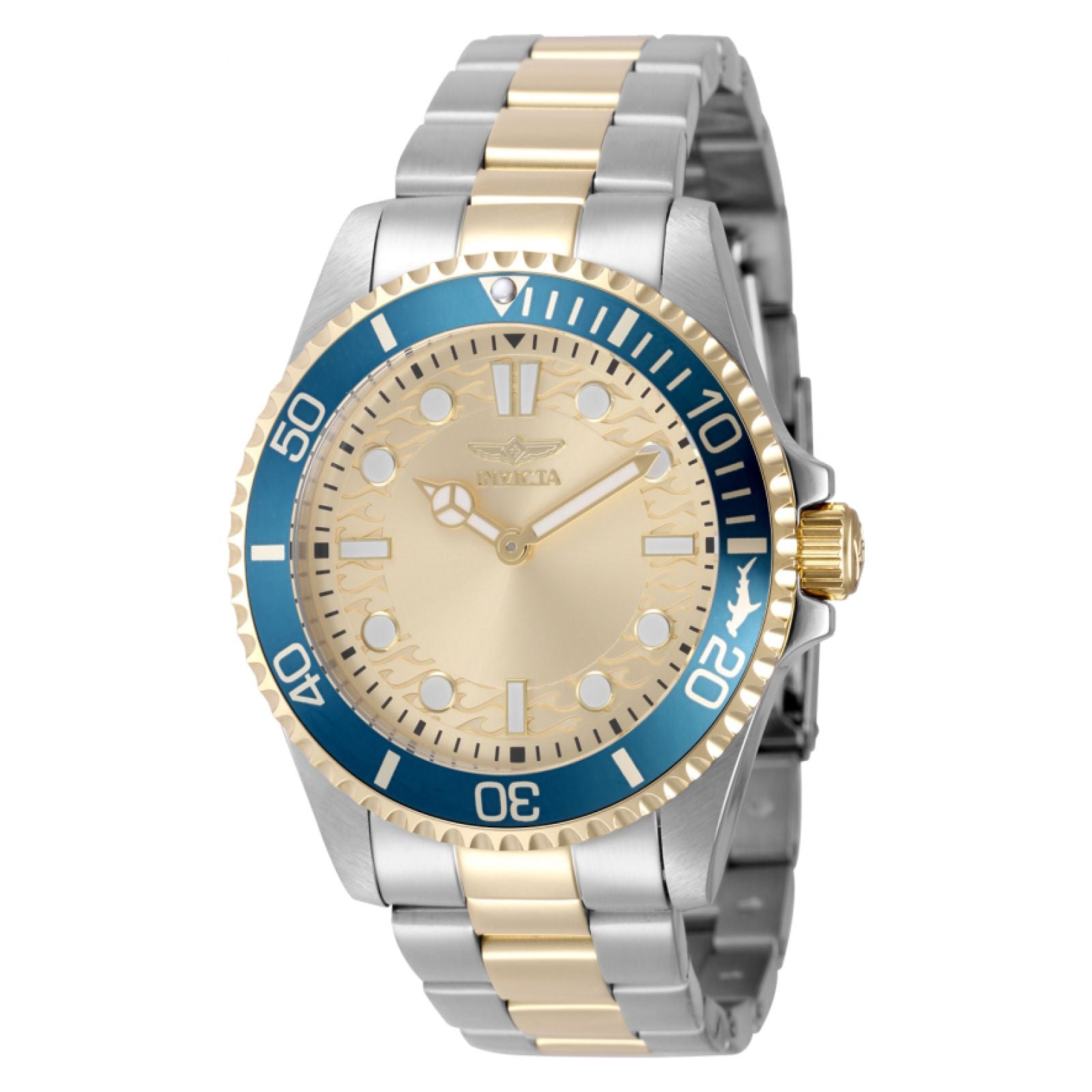 RELOJ  PARA HOMBRE INVICTA PRO DIVER 49697 - GOLD, STEEL