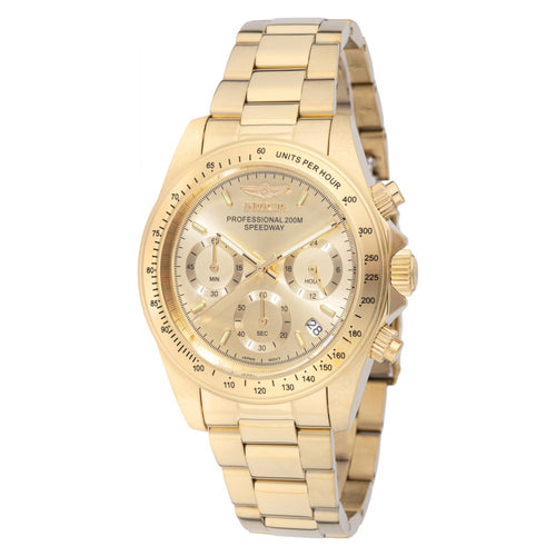 RELOJ  PARA HOMBRE INVICTA SPEEDWAY 49909 - DORADO