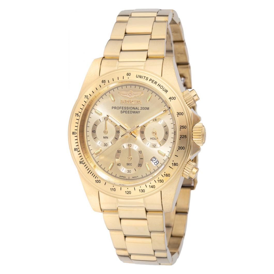 RELOJ  PARA HOMBRE INVICTA SPEEDWAY 49909 - DORADO