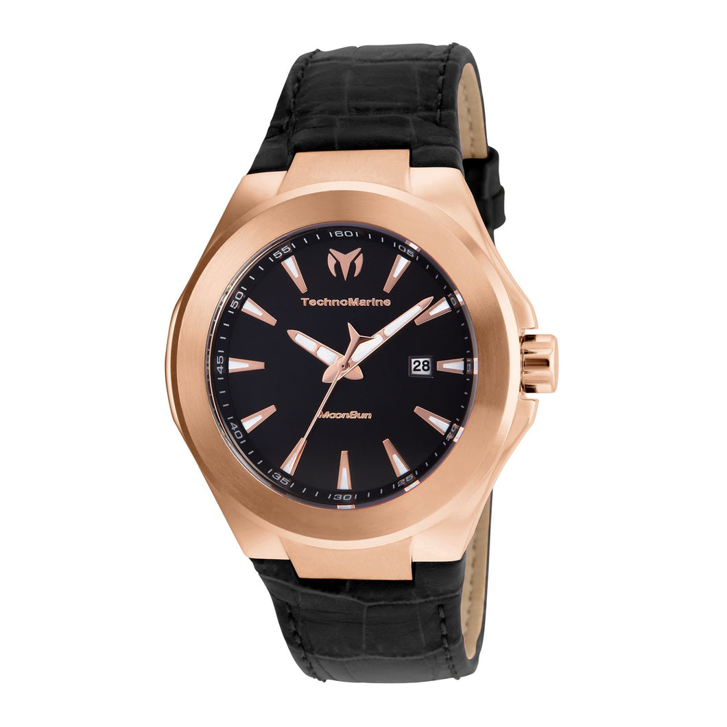 RELOJ CLÁSICO PARA HOMBRE TECHNOMARINE MOONSUN TM-117015 - NEGRO