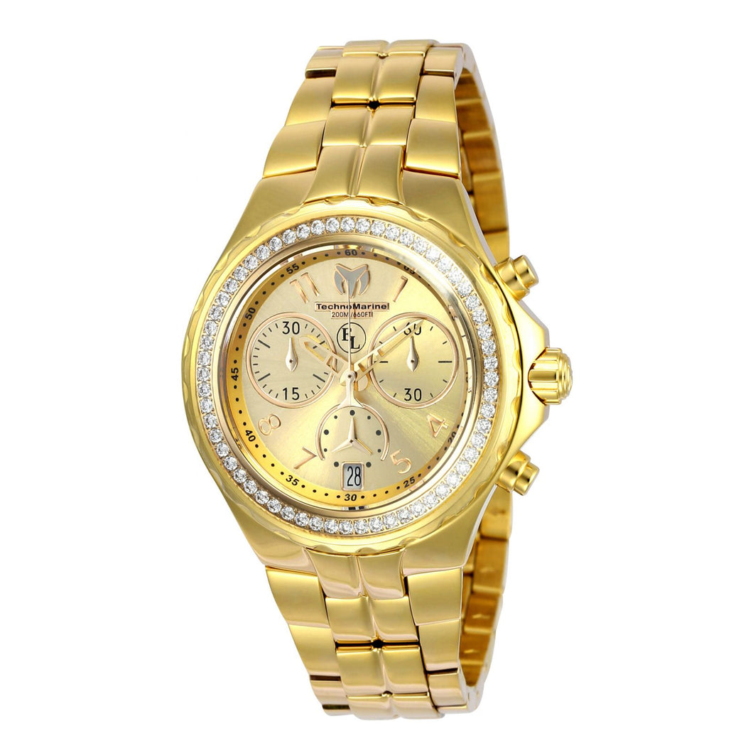 RELOJ  PARA MUJER TECHNOMARINE EVA LONGORIA TM-416031 - ORO