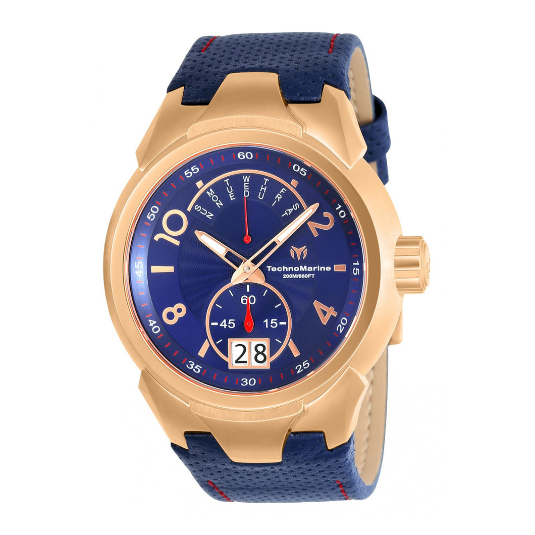 RELOJ CLÁSICO PARA HOMBRE TECHNOMARINE SEA TM-716002 - AZUL ROJO