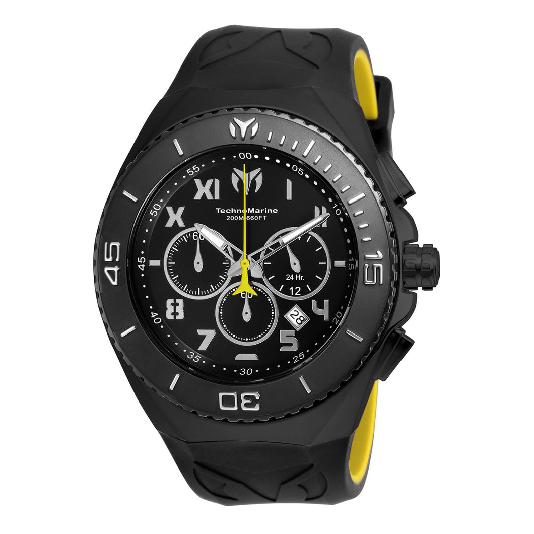 RELOJ DEPORTIVO PARA HOMBRE TECHNOMARINE MANTA TM-215069 - AMARILLO NEGRO