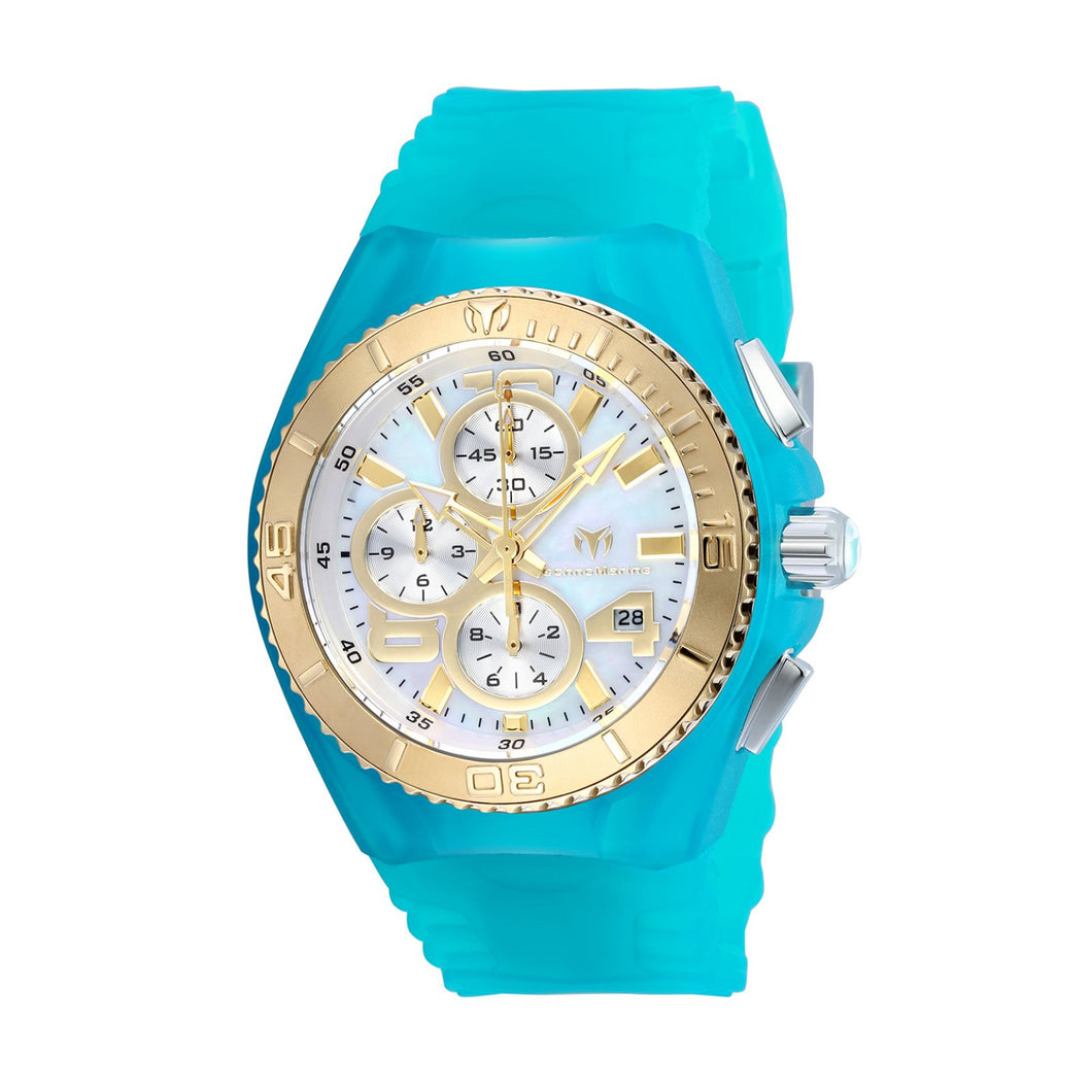 RELOJ DEPORTIVO PARA MUJER TECHNOMARINE CRUISE TM-115265 - TURQUESA, TRANSLÚCIDO