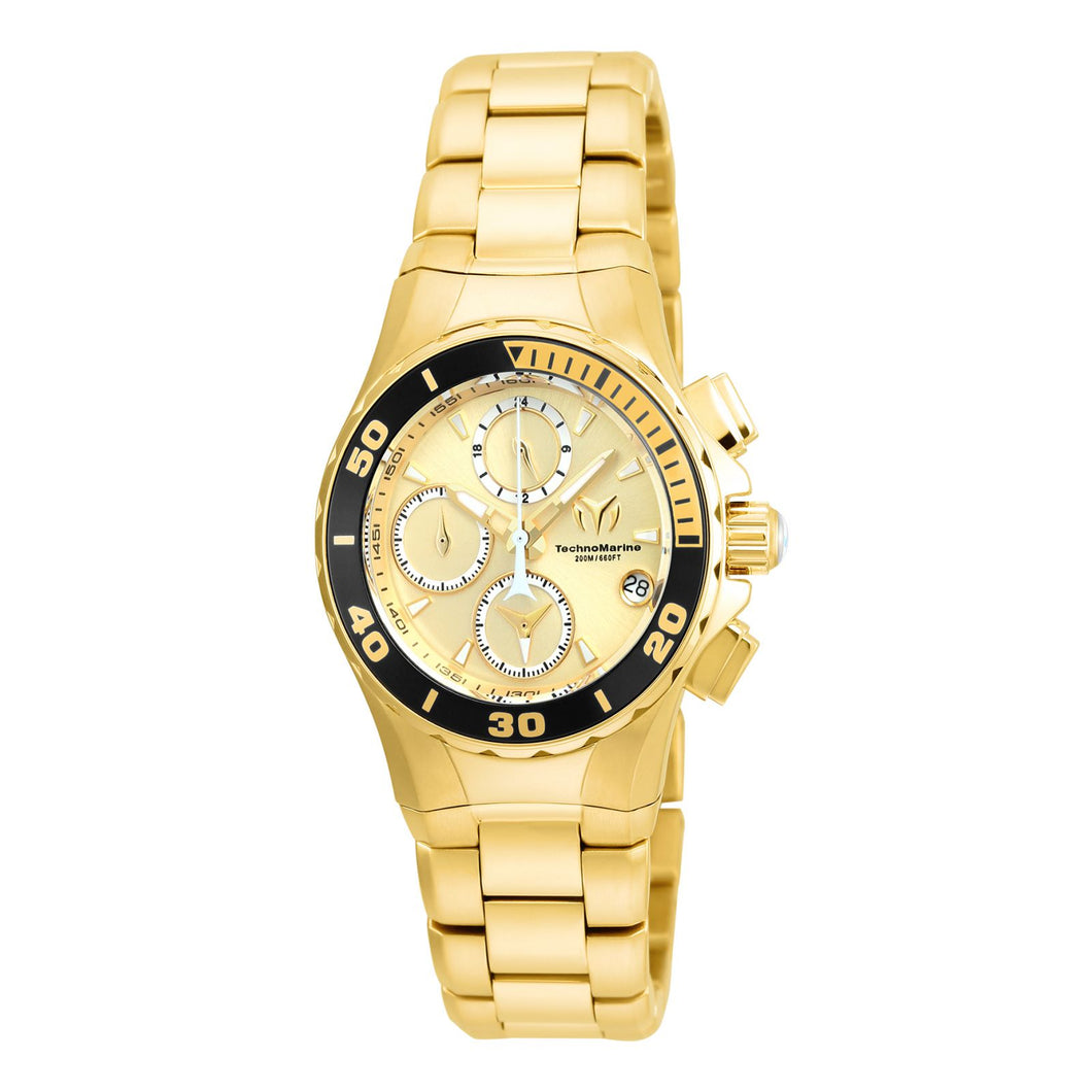 RELOJ  PARA MUJER TECHNOMARINE MANTA TM-215050 - ORO