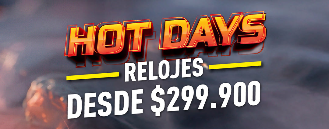 Relojes en promoción desde $299.900.