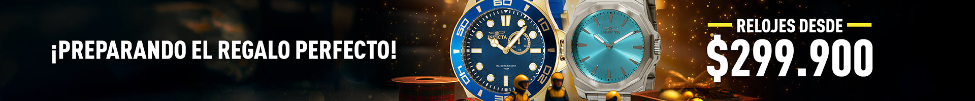 Relojes en promoción desde $299.900.