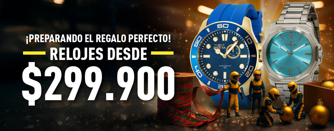 Relojes en promoción desde $299.900.