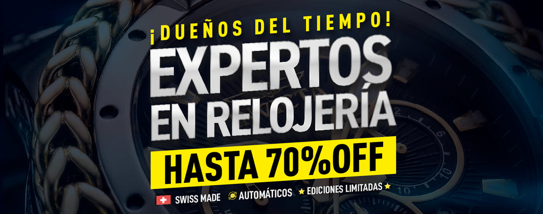 Relojes en oferta hasta el 70%