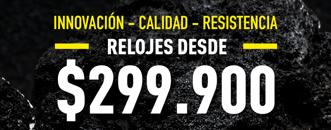 Relojes en promoción desde $299.900.