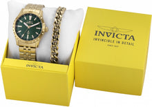 Cargar imagen en el visor de la galería, SET RELOJ + PULSERA PARA HOMBRE INVICTA OCEAN VOYAGE 48278 - ORO