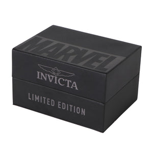 RELOJ PANTERA NEGRA PARA HOMBRE INVICTA MARVEL 41402 - PÚRPURA, NEGRO