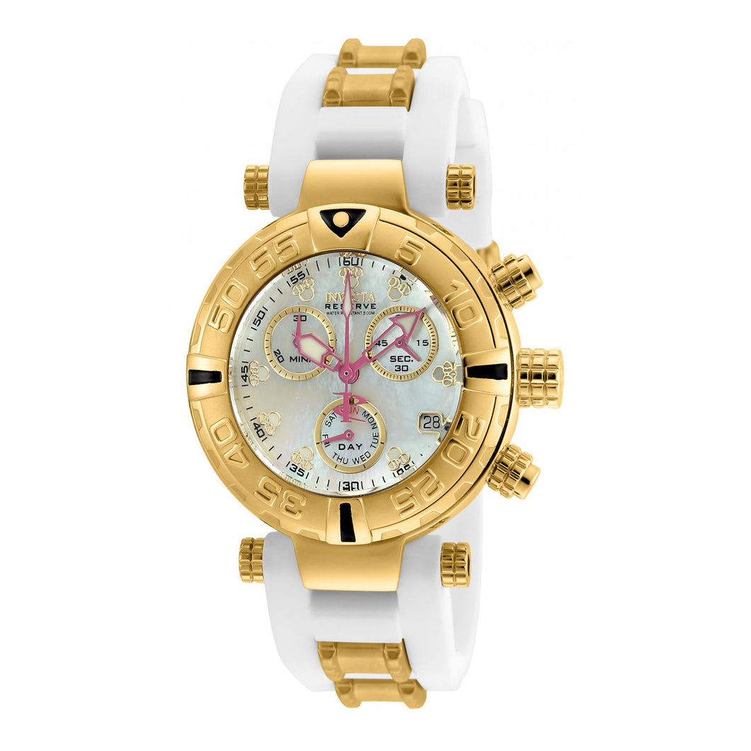 RELOJ MICKEY MOUSE PARA MUJER INVICTA DISNEY LIMITED EDITION 25586_OUT - BLANCO