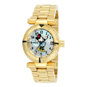 RELOJ MINNIE MOUSE PARA MUJER INVICTA DISNEY LIMITED EDITION 25674_OUT - ORO