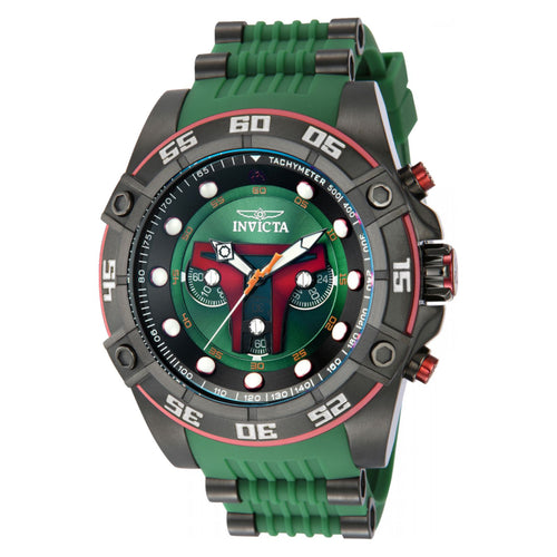 RELOJ BOBA FETT PARA HOMBRE INVICTA STAR WARS 40092 - VERDE, NEGRO