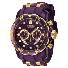 Cargar imagen en el visor de la galería, RELOJ DEPORTIVO PARA HOMBRE INVICTA PRO DIVER 40933 - PÚRPURA, ORO