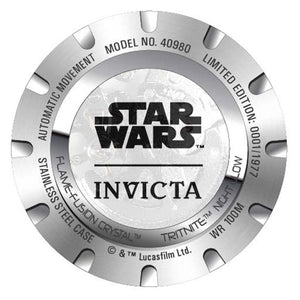 RELOJ  PARA HOMBRE INVICTA STAR WARS 40980 - NEGRO